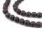 The Bead Chest Matte Round Bronzite Beads (8mm): Organic Gemstone Round Spherical Energy Stone Healing Power Crystal for Jewelry Bracelet Mala Necklace Making